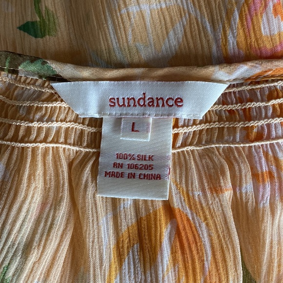 Sundance Catalog women’s sheer blouse. - Picture 4 of 4